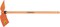 Tramontina One-prong Weeding Hoe With 60cm Wood Handle