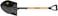 Tramontina Since 1911, Made In Brazil Round Mouth Shovel With 71Cm Wood Handle