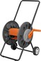 Tramontina Since 1911, Made In Brazil A Black Garden Hose Reel With Wheels