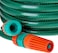Tramontina Since 1911, Made In Brazil 20M Flex Garden Hose In Green With 3-Layers PVC Fiber And Braided Polyester Cord With Thread Connectors And Sprayer