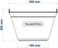 Tramontina Since 1911, Made In Brazil 8L Black Plastic Mortar Bucket