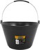 Tramontina Since 1911, Made In Brazil 8L Black Plastic Mortar Bucket