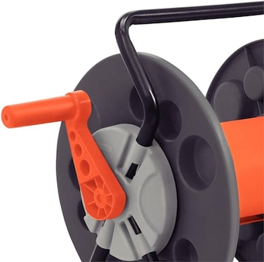Tramontina Since 1911, Made In Brazil Hose Reel Made With Heavy-Duty Polypropylene And Storage Capacity Up To 55M Hose With 1/2-Inch Diameter