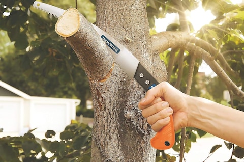 Tramontina 12.5-Inch/320mm Fixed Metal Pruning Saw With Rubberized Handle