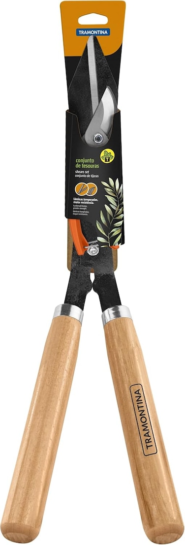 Tramontina Since 1911, Made In Brazil 2-Pieces Set Of Pruning Scissors And Hedge Shears