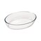 MARINEX Medium Oval Glass Roaster 3.2L &ndash; Durable Heat-Resistant Bakeware Dish   Transparent Oven-Safe Roasting &amp; Baking Tray Ideal for Casseroles