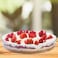 MARINEX Medium Oval Glass Roaster with Plastic Lid 3.2L - Durable Heat-Resistant Bakeware Dish Transparent Oven-Safe Oval Roasting &amp; Baking Dish  Microwave, Freezer &amp; Dishwasher Safe