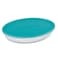 MARINEX Medium Oval Glass Roaster with Plastic Lid 3.2L - Durable Heat-Resistant Bakeware Dish Transparent Oven-Safe Oval Roasting &amp; Baking Dish  Microwave, Freezer &amp; Dishwasher Safe