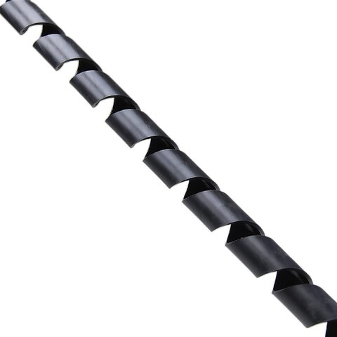 Tramontina 3/4&quot; 5m Black Spiral Wire Wrap Tube