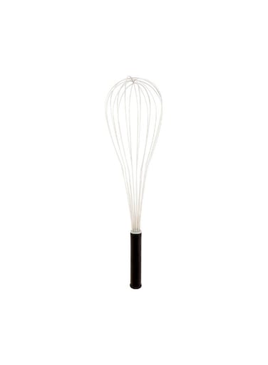 Met Lux 18 x 5 Inch Baking Whisk, 1 Piano Whisk With Ergonomic Handle - Dishwashable, Won't Corrode, Stainless Steel Whisk, For Whipping, Baking, Or Cooking
