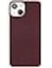 MONOCARBON Real Aramid Fiber [ULTRA SLIM] for iPhone 15 case cover [MagSafe Compatible] Lightweight Anti-Scratch - Matte Red Black