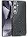 MONOCARBON Real Aramid Fiber [ULTRA SLIM] for Samsung Galaxy S24 case cover [MagSafe Compatible] Magnetic Lightweight Anti-Scratch - Matte Black