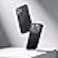 MONOCARBON Real Aramid Fiber [ULTRA SLIM] for iPhone 16 PLUS case cover [MagSafe Compatible] Lightweight Anti-Scratch - Matte Black