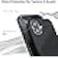 MONOCARBON Real Aramid Fiber [ULTRA SLIM] for iPhone 16 PLUS case cover [MagSafe Compatible] Lightweight Anti-Scratch - Matte Black