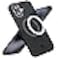 MONOCARBON Real Aramid Fiber [ULTRA SLIM] for iPhone 16 PLUS case cover [MagSafe Compatible] Lightweight Anti-Scratch - Matte Black