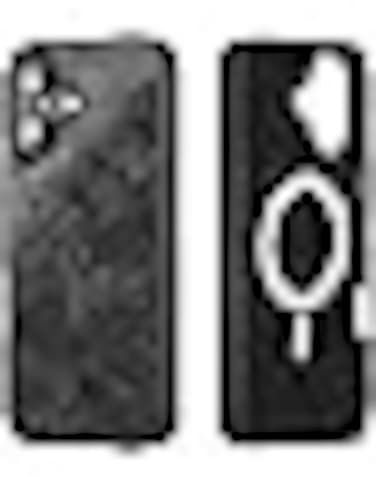 MONOCARBON Real Forged Carbon Fiber case for iPhone 16 cover [MagSafe Compatible] Military Grade - Matte Black