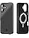 MONOCARBON Real 3K Carbon Fiber case for iPhone 16 cover [MagSafe Compatible] Military Grade - Matte Black