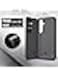 MONOCARBON Real Carbon Fiber case for Samsung Galaxy S25 cover [MagSafe Compatible] Military Grade - Matte Black