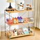 Multiuse Clear Plastic Storage Bin for Organizing - Home, Kitchen, Bathroom, Office, Pantry Cabinet Shelf Organizer Bins - SOHO Collection, RV, Fridge Organization Containers - 25 cm Length x 17 cm Width x 10 cm Height - Pack of 1