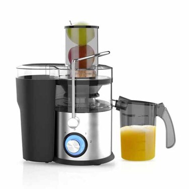 Homvera 4-in-1 Juicer &amp; Blender with 1.6L Glass Jar, 85mm Wide Feed Tube &amp; 2.4L Pulp Bin