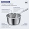 Tramontina Since 1911, 9-Piece Tempo Tri-Ply Base Stainless Steel Cookware Set with Glass Lids, Pots and Pans Kitchen Set, Induction-Ready, Oven-Safe, Dishwasher-Safe 37240028