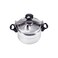 Aluminum Alloy Pressure Cooker for Gas Stove &ndash; Quick Cooking of Meat, Rice, Beans &amp; Soup