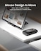 ProtoArc Foldable Keyboard and Mouse, XKM01 Folding Bluetooth Keyboard Mouse Combo for Business and Travel, 2.4G+Dual Bluetooth Full-Size Portable Keyboard for Laptop iPad Tablets - Black