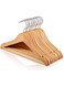 DAY 20 Pack Natural Colour Children's Wooden Clothes Hangers, Space Saving, 360&Acirc;&deg; Rotating Hook, Non-Slip, for Coats, Suits, Trousers and Jackets