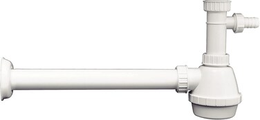 Tramontina Since 1911, Made In Brazil Single Polypropylene Trap For Sinks And Bowls