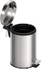 Tramontina Stainless Steel Pedal Trashbin Polished Finish With Internal Bucket - 3 Liters