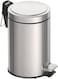 Tramontina Stainless Steel Pedal Trashbin Polished Finish With Internal Bucket - 3 Liters