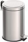 Tramontina Since 1911, Made In Brazil 12Liter Stainless Steel Pedal Trash Bin With A Polished Finish And Removable Internal Bucket