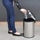 Tramontina Since 1911, Made In Brazil 20Liter Stainless Steel Pedal Trash Bin With A Polished Finish And Removable Internal Bucket