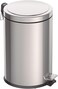 Tramontina Since 1911, Made In Brazil 20Liter Stainless Steel Pedal Trash Bin With A Polished Finish And Removable Internal Bucket