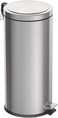 Tramontina Since 1911, Made In Brazil Brasil Plus 30 Liter Stainless Steel Pedal Trash Bin With A Scotch Brite Finish Soft Close And Removable Internal Bucket