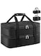 Insulated Double Casserole Carrier Thermal Lunch Tote for Potluck Parties, Picnic, Beach, Fits 22.5 x 32.5 cm Casserole Dish, Expandable by Mid Zipper