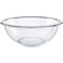 MARINEX Glass Bowl Plus 4 L - Large Durable Heat-Resistant Mixing &amp; Serving Bowl Transparent Multi-Purpose Bowl