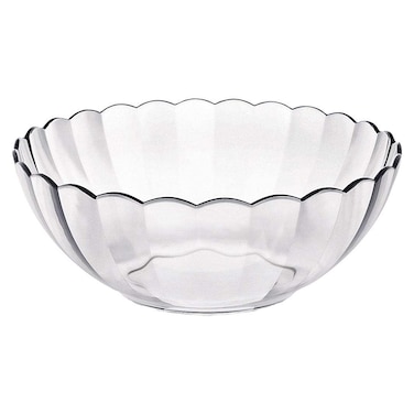 MARINEX Glass Bowl Bella 2 L - Durable Heat-Resistant Serving &amp; Mixing Bowl Transparent Multi-Purpose Small Bowl Microwave, Freezer &amp; Dishwasher Safe