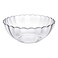 MARINEX Glass Bowl Bella 3.1 L - Durable Heat-Resistant Serving &amp; Mixing Bowl Transparent Multi-Purpose Small Bowl Microwave, Freezer &amp; Dishwasher Safe