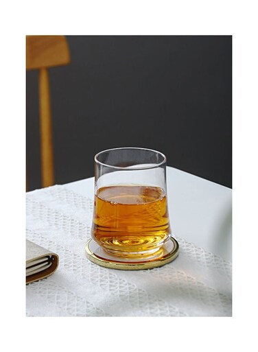 Household Transparent Spiral Glass Clear 8x9.6cm