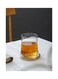 Household Transparent Spiral Glass Clear 8x9.6cm