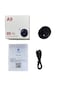 A9 HD WiFi Mini Security Camera, Night Vision, Magnetic Mount, Remote Monitoring with App