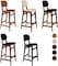 Tramontina London High Stool In Almond-Colored Brazilian Tauari Wood