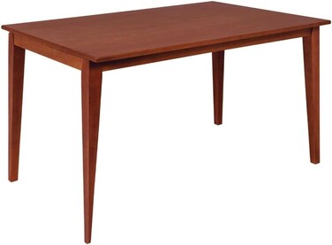 Tramontina Since 1911, Made In Brazil London Rectangular Table  In Almond-Colored Brazilian Tauari Wood