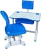 Smart Kids Multifunctional Study Table &amp; Chair Set with Book Storage Shelf   Ergonomic &amp; Space-Saving