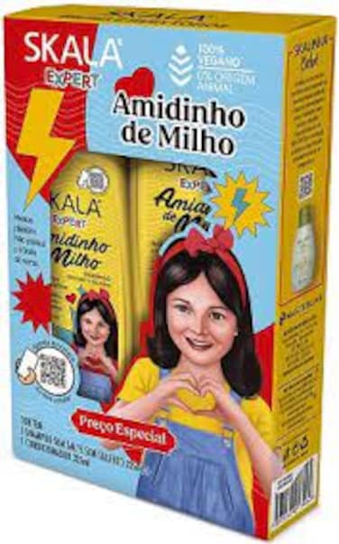 SKALA AMIDINHO DE MILHO SHAMPOO+CONDITIONER 325ML