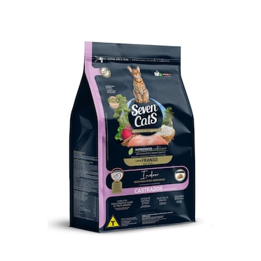 Seven Cats Sterilized Cat Food 1kg &ndash; Chicken Indoor Formula