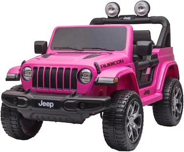 Lovely Baby Powered Ride on Jeep LB 555EL for Kids, EVA Wheels, Remote Control, 100% Assembled - Pink