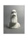 Xincong Moai statue plaster modern art decoration, Nordic ins style, home art decoration ornaments, 1pcs, 10cm or 20cm height (Small)