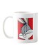 Piece Bugs Bunny Printed Mug White/Red/Grey